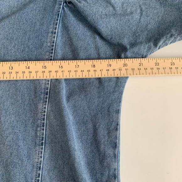 Twelve by On Twelfth Denim Button Down Top - Picture 9 of 10